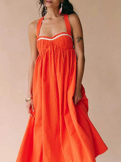 Sweetheart Neck Midi Dress Orange Trendsi a9779ea41cc244e59807a54526130f3c-Max-Origin