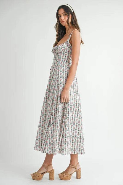MABLE Floral Print Bustier Back Lace Up Midi Dress Trendsi a991978e88024c1d85438b0a8b45613f-Max-Origin