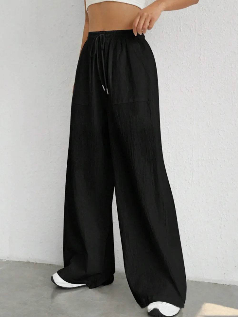 Drawstring Wide Leg Pants Trendsi aa0f8222-b08c-4a64-b5f7-c31216f6842a-Max