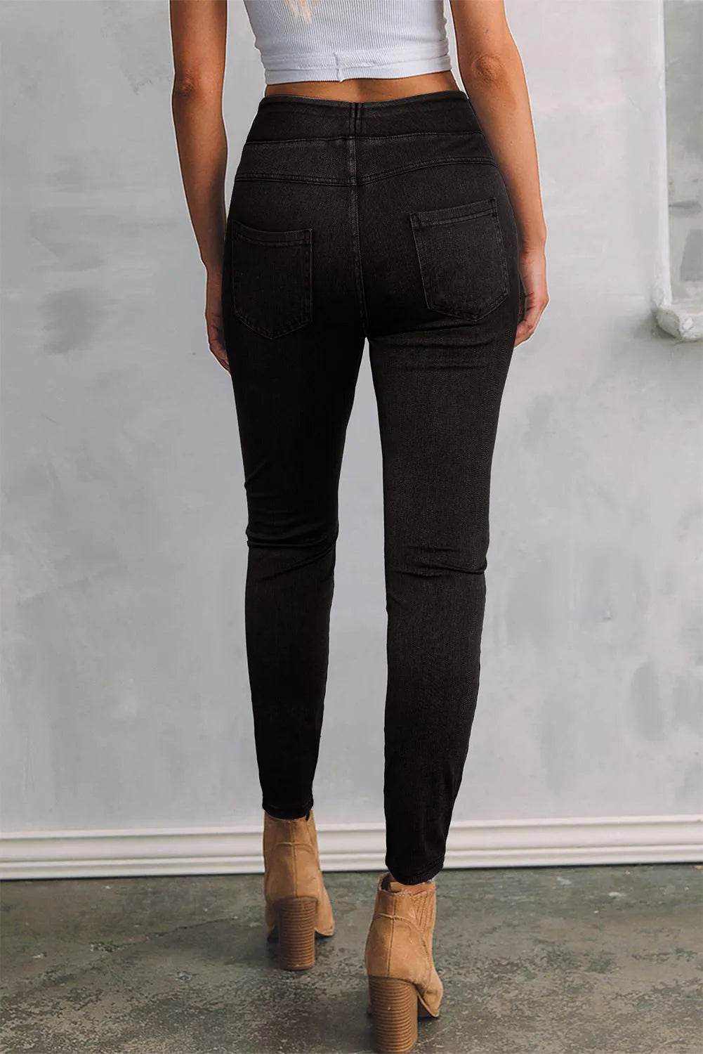 Skinny Jeans with Pockets Trendsi aa54facf-da66-440f-8836-f89ec2dc7a7c-Max