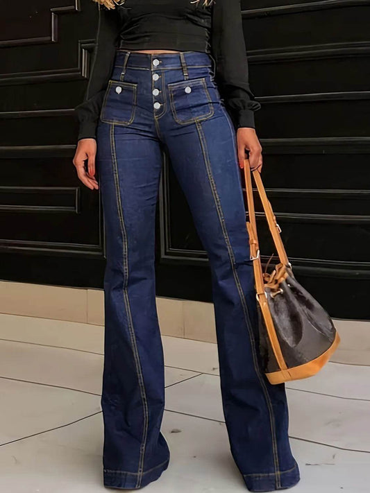 Flare Jeans with Pockets Medium Trendsi aa9b37f9-71e0-4d3e-8493-7d6f872b0368-Max-Origin