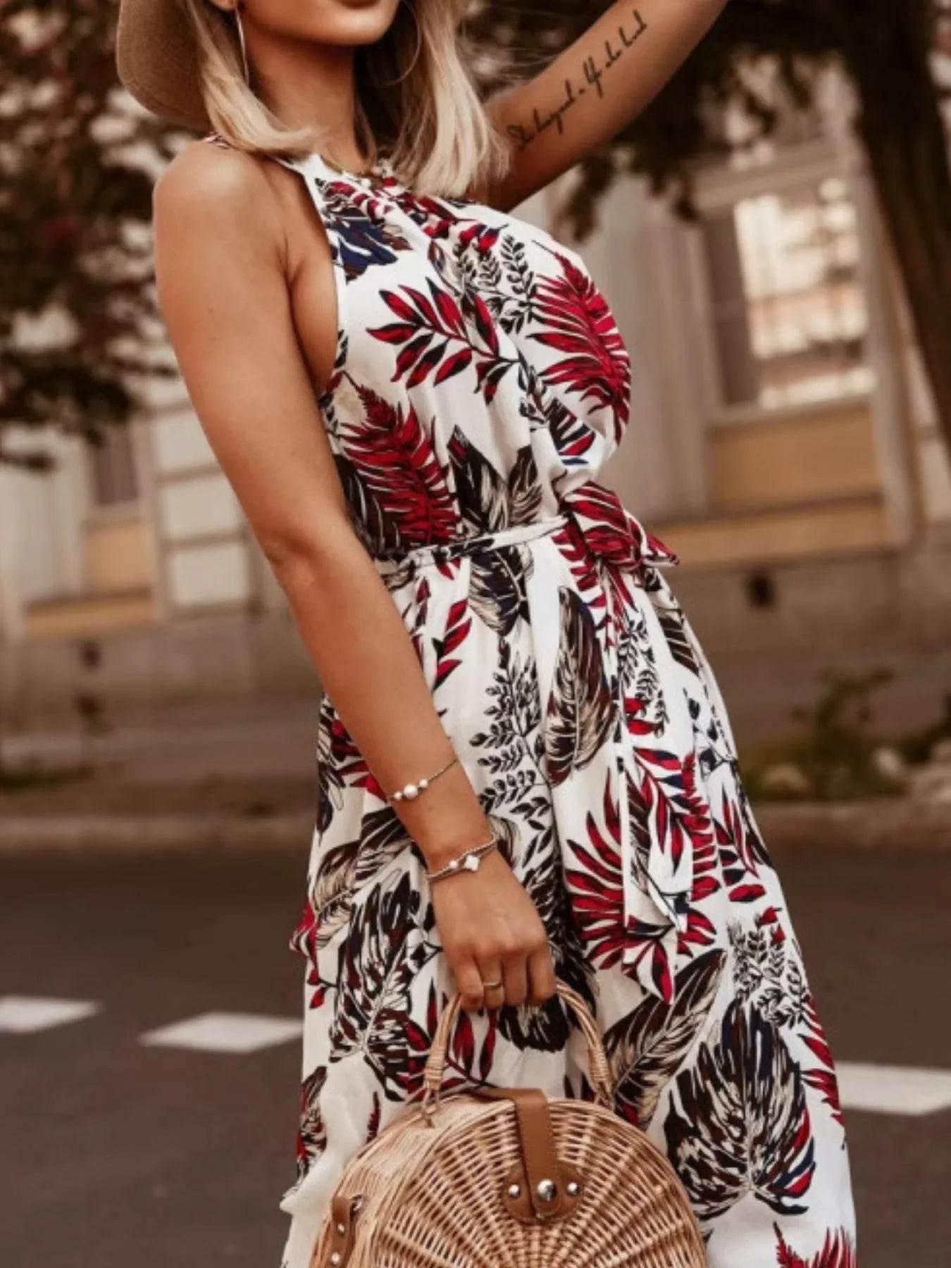 Tropical Floral Halter Neck Summer Dress Trendsi aab9463d-bb4d-42bd-b5f7-4bc61326cca4-Max-Origin