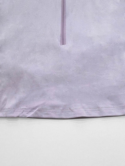 Half Zip Long Sleeve Crop T-Shirt Trendsi aacbd059-7224-45ec-892c-9e7ee463a7e9-Max-Origin