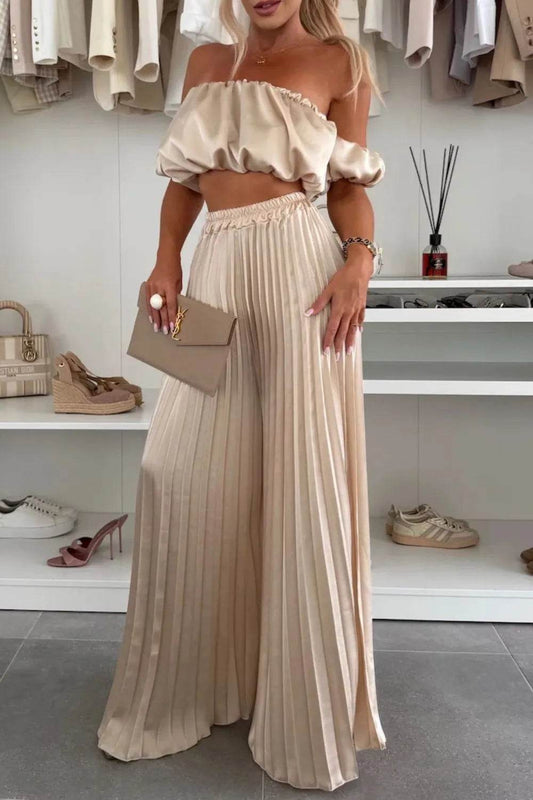 Off-Shoulder Top and Pleated Pants Set Apricot Trendsi aaec04a4-fd06-4318-9377-7dc75c2c2b3d-Max-Origin