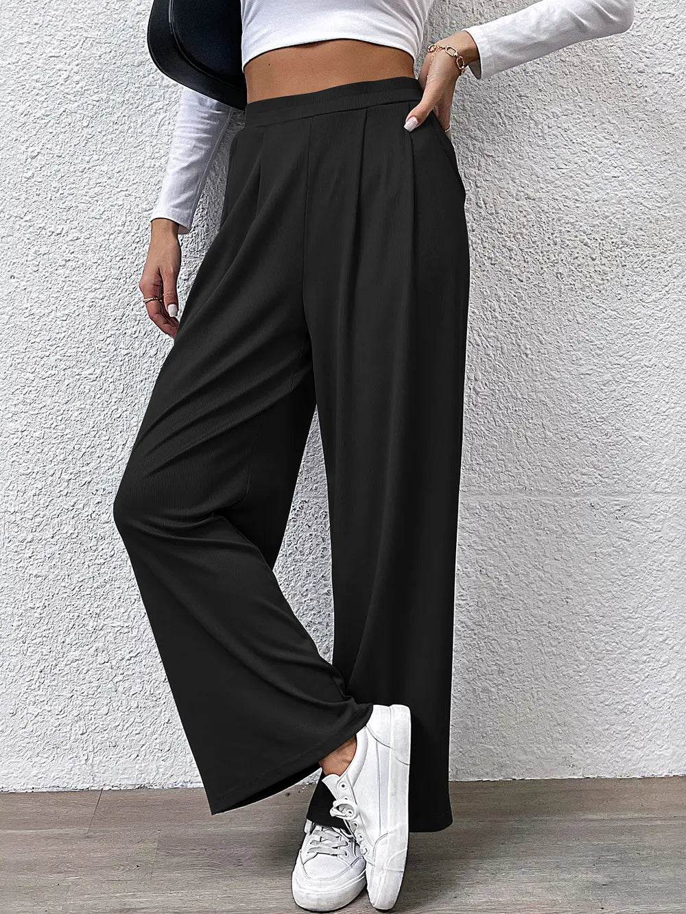 Perfee High Waist Straight Pants Trendsi aaec642b23814888b4d276d22f920348-Max