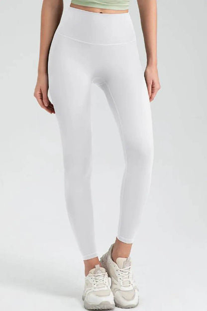 Wide Waistband High Waist Sport Leggings White Trendsi abaeed2e41834ecca6d4b421473c7e12-Max