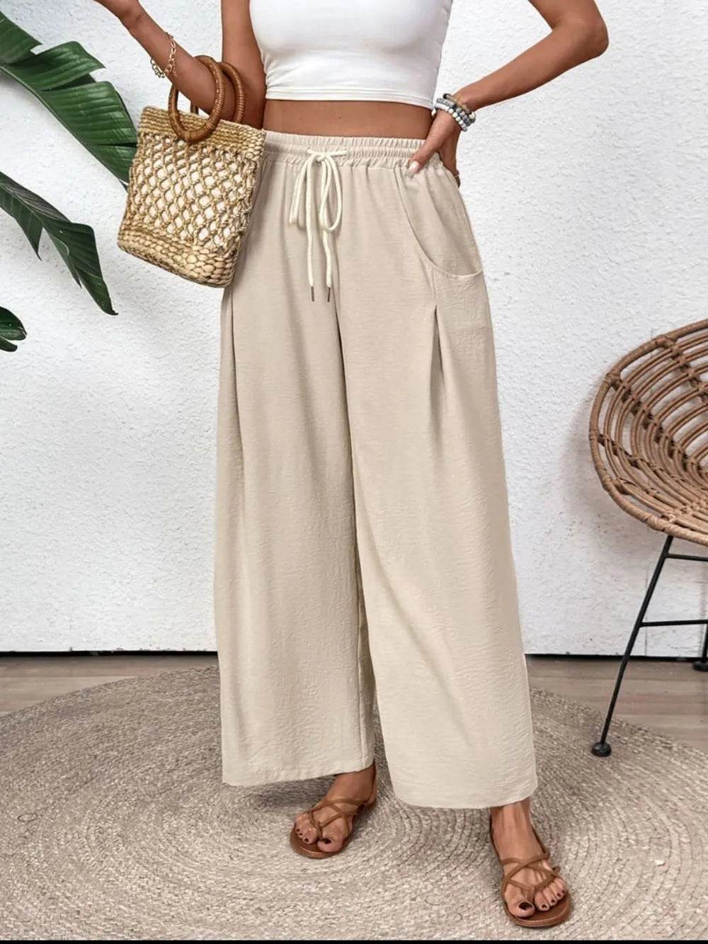 Perfee Drawstring Wide Leg Pants Trendsi ac5f5ac3-25d8-4509-9cc4-9eb082d541ca-Max