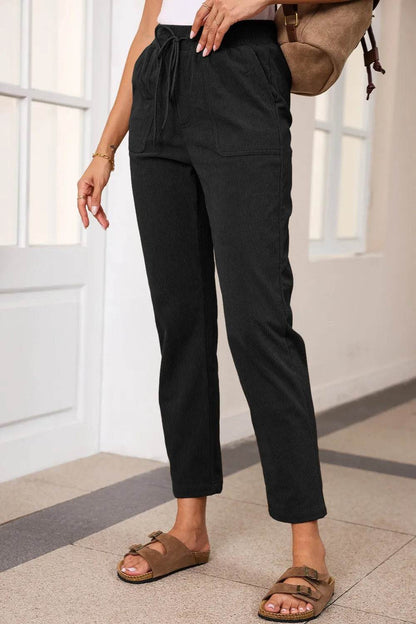 Drawstring Straight Pants with Pockets Trendsi acc1e86e-5bb2-4045-be66-246838f82cdd-Max