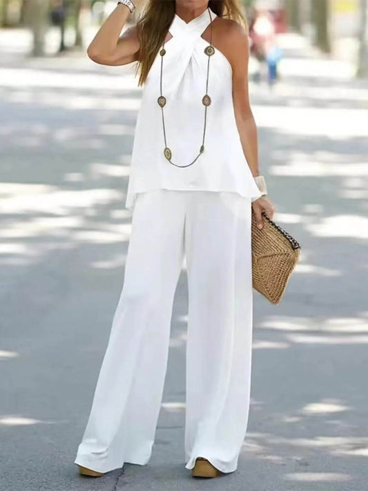 Halter Top and Wide Leg Pants Matching Set White Trendsi ad367149-95eb-4e34-85d5-133d7ff5f3f2-Max-Origin