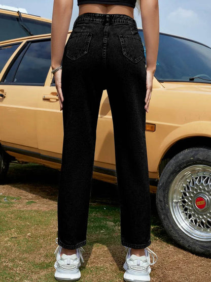 Straight Leg Jeans with Pockets Trendsi ad750b9d-01a2-47a7-b90a-3acfe64930b4-Max