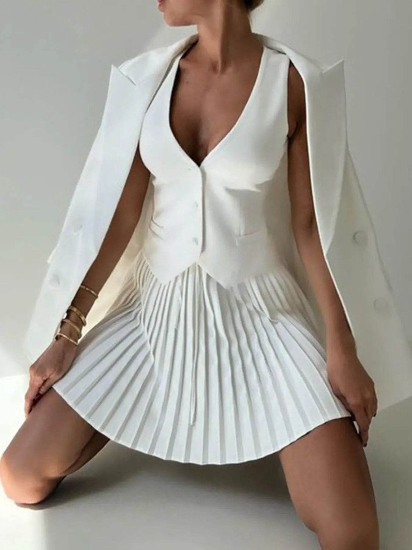 Button Up Vest and Pleated Mini Skirt Set Trendsi ad881f35-7d49-44bd-9a04-1f4a798912ab-Max-Origin