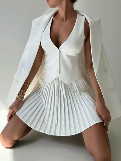 Button Up Vest and Pleated Mini Skirt Set Trendsi ad881f35-7d49-44bd-9a04-1f4a798912ab-Max-Origin
