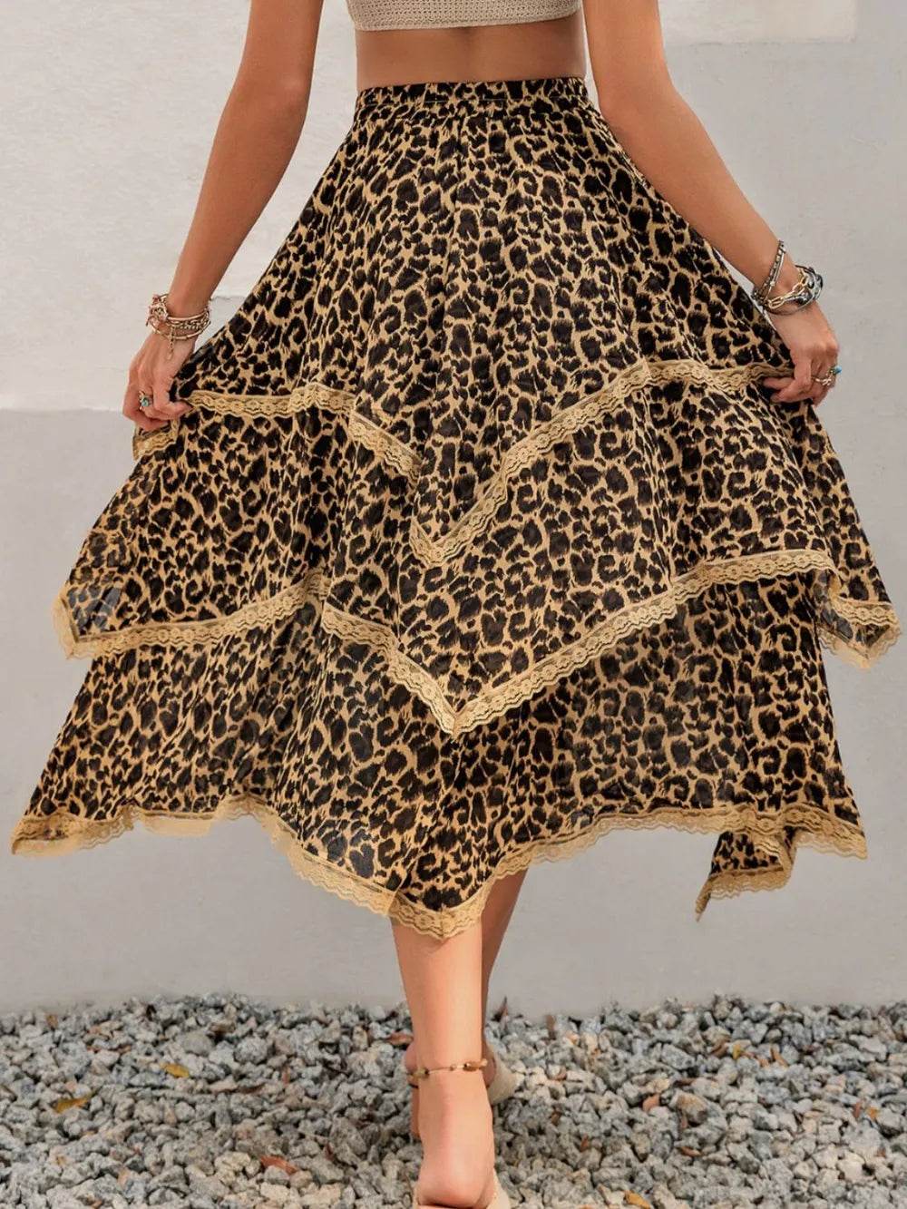 Lace Detail Layered Printed Skirt Trendsi ada4bede-ccd4-4c94-9824-c92df72746fd-Max