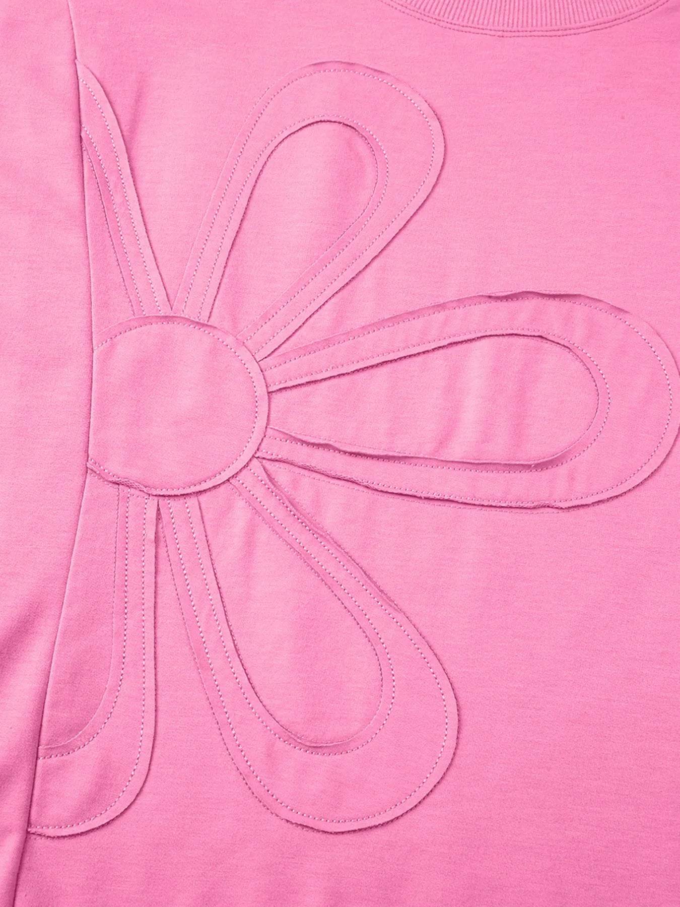 Flower Oversized Round Neck T-Shirt Trendsi ae197cadac0a4b2a9a61c43685dc009b-Max-Origin