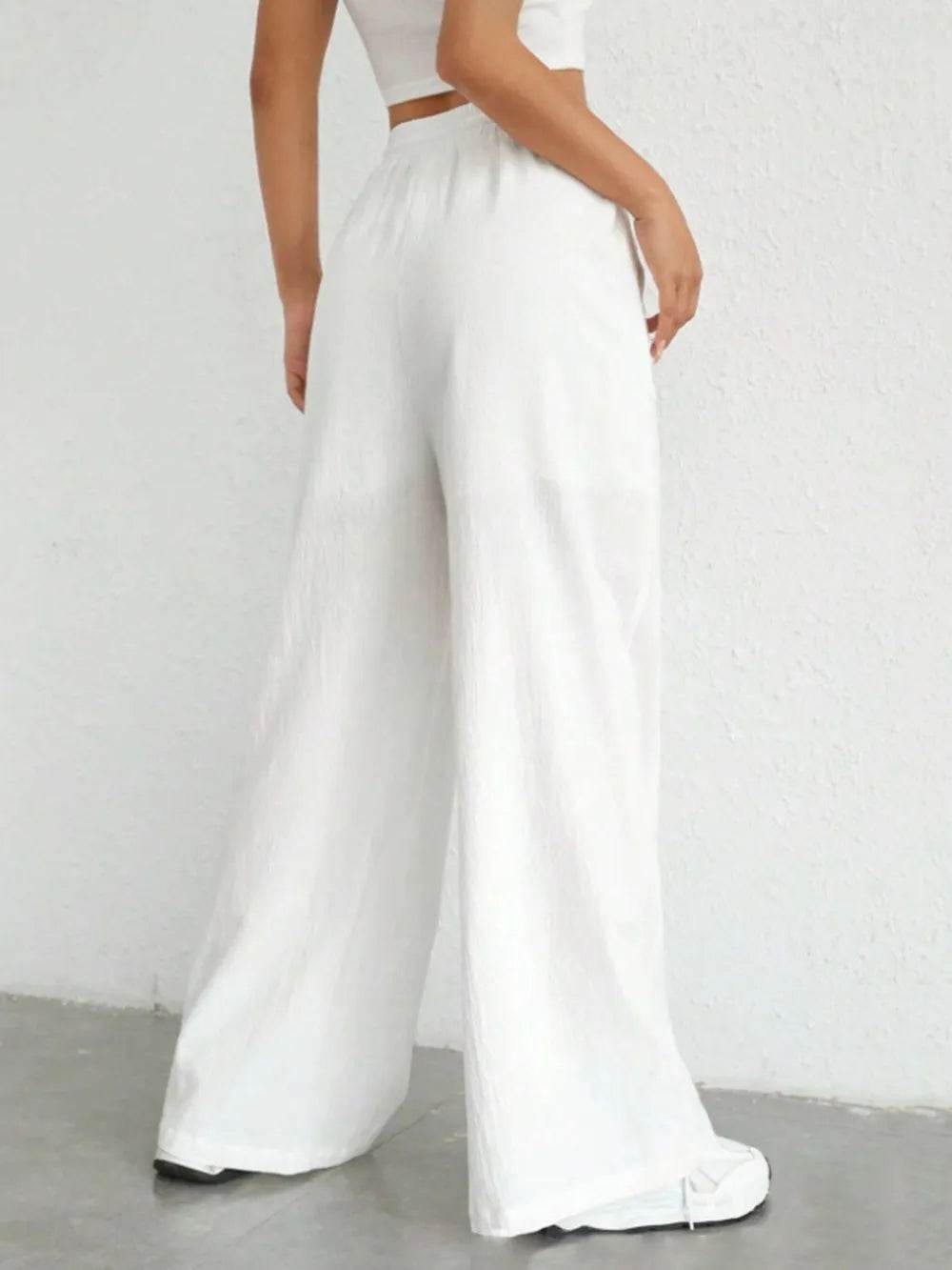 Drawstring Wide Leg Pants Trendsi ae62379a-464b-4505-9a3c-9f45df0d14a7-Max