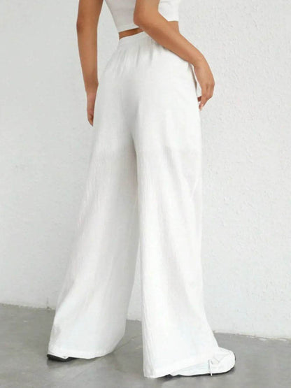 Drawstring Wide Leg Pants Trendsi ae62379a-464b-4505-9a3c-9f45df0d14a7-Max