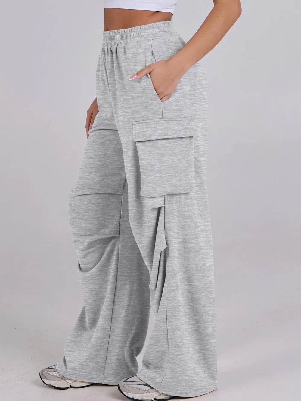 Elastic Waist Wide Leg Pants with Pockets Trendsi ae77b30c-a988-4d76-8a45-2213cf365fd2-Max