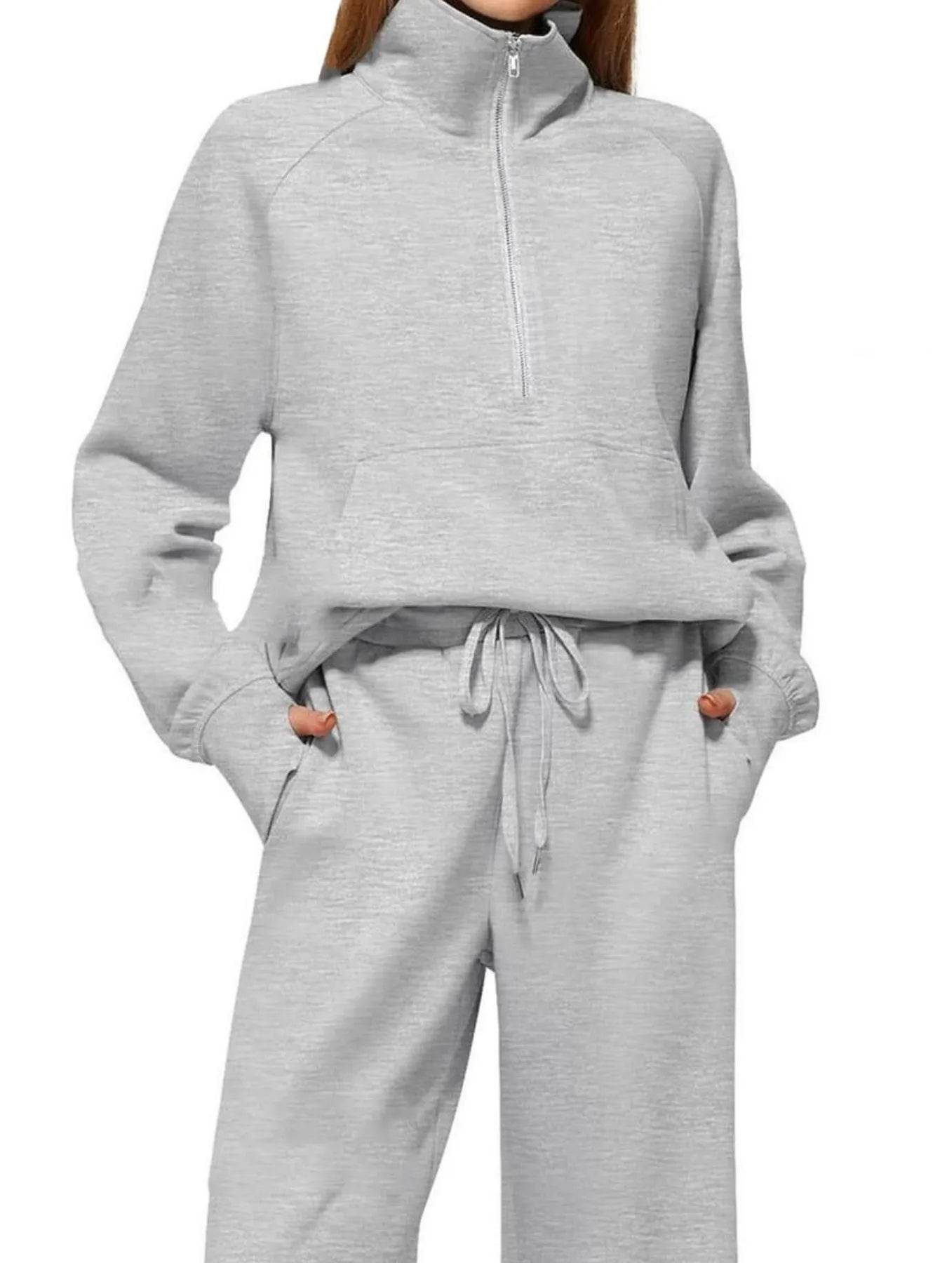 Half Zip Long Sleeve Top and Pants Set Trendsi ae84643e-7516-49d6-bcd6-6e49adeeffa5-Max-Origin