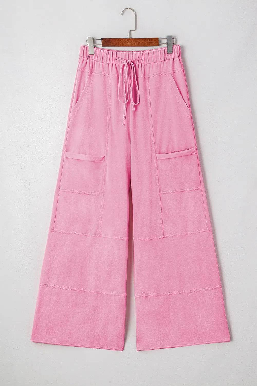 Mineral Wash Exposed Seam Drawstring High Waist Wide Leg Cargo Pants Trendsi aec4049e-66d6-44e1-ba50-5c6f1b6b8c33-Max-Origin