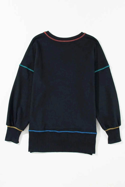 Pumpkin & Flower Graphic Long Sleeve Sweatshirt Trendsi aee615bb-9598-47b0-a7e8-f90bf7c88250-Max