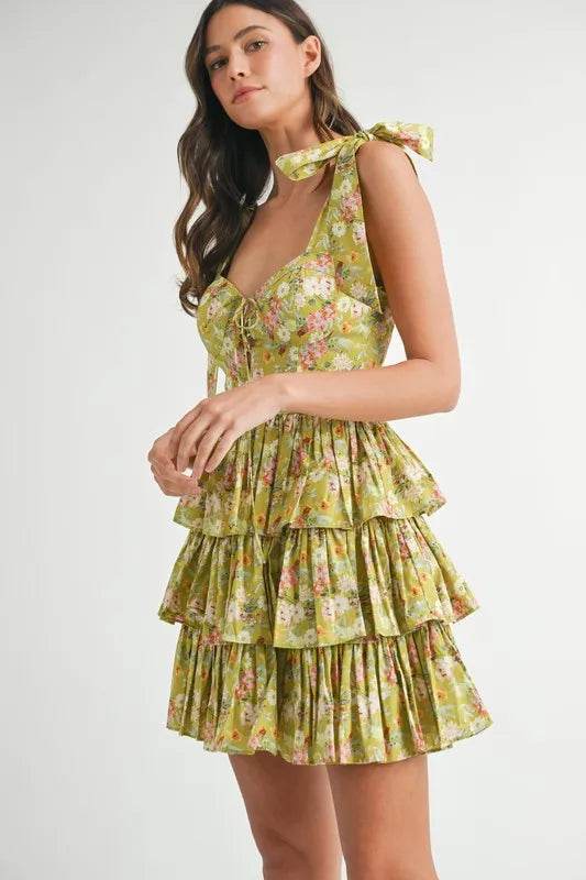 MABLE Floral Print Shoulder Tie Layered Mini Dress Trendsi aefcdbb17109413e8da42034c11e1a7c-Max-Origin