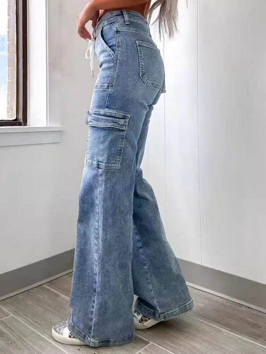 Washed Jeans with Pockets Trendsi af0a60cc-832c-4539-bd23-2236336925e3-Max-Origin