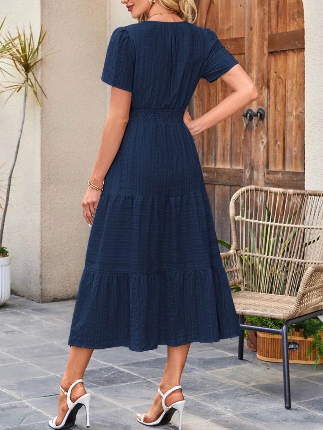 Tiered Notched Short Sleeve Dress Trendsi af4e932a-3531-48b3-bb71-b3f03718b7ea-Max-Origin