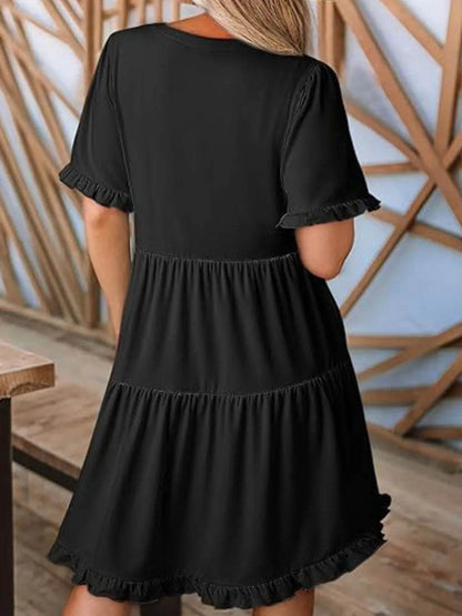 Tiered Notched Short Sleeve Mini Dress Trendsi af65298a-4473-4b85-bf87-ae06c56667a4-Max-Origin