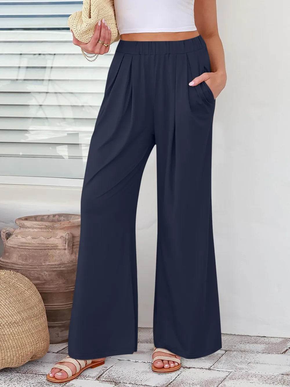 Elastic Waist Wide Leg Pants Trendsi af87a7f7-3e74-45b4-be9d-337749c84eb1-Max