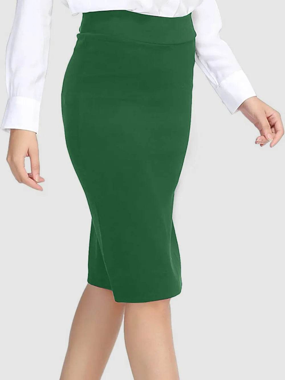 High Waist Wrap Skirt Trendsi afd7abd5-1b1e-4f8d-9eb1-c11440a1d8e8-Max