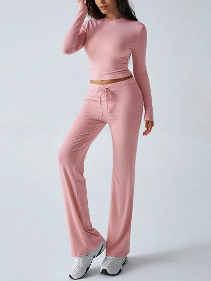 Round Neck Long Sleeve Top and Pants Set Trendsi afef1842a5024c3193626bd01949c363-Max-Origin