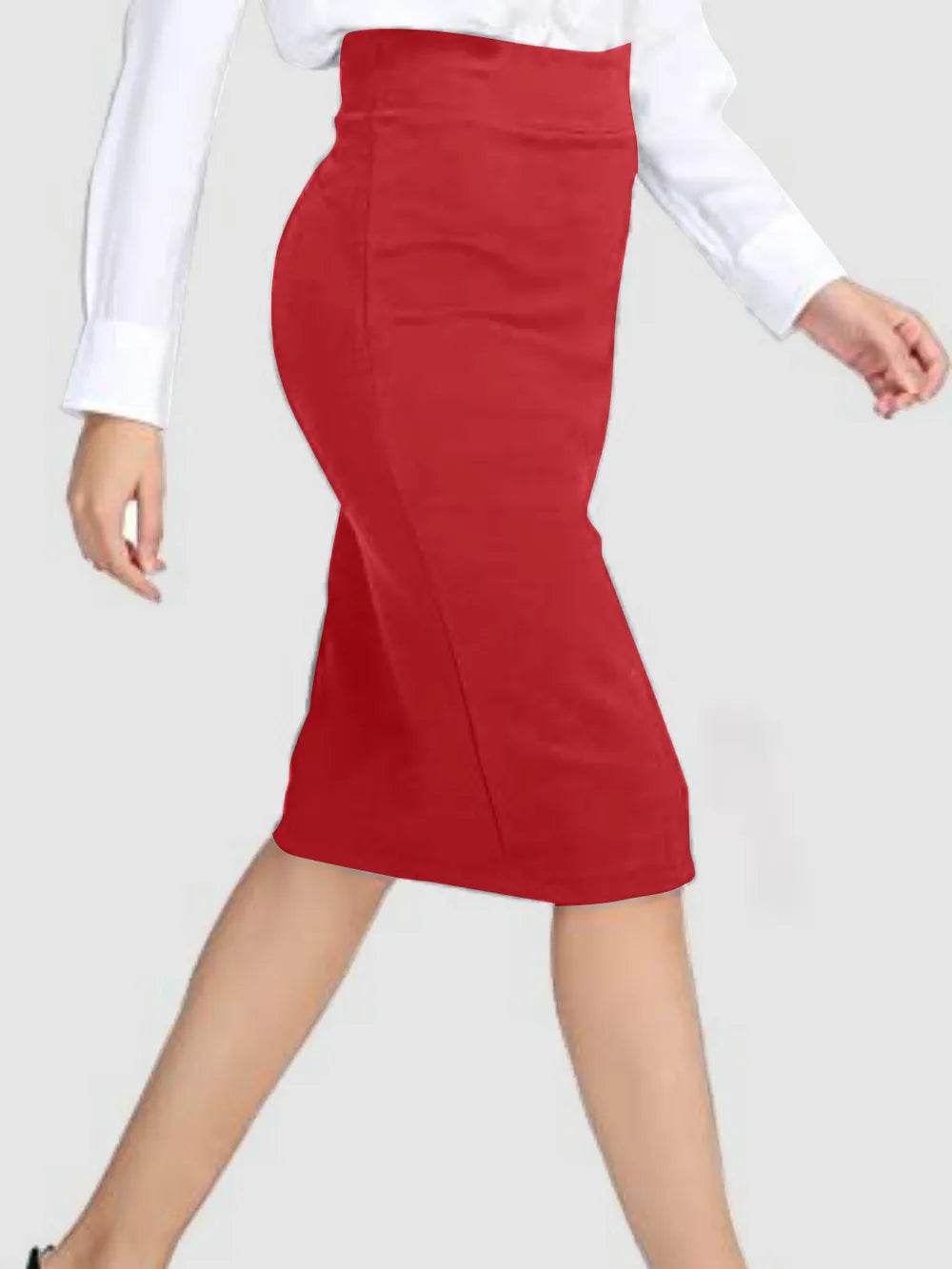 High Waist Wrap Skirt Trendsi b09fc025-35bd-4bd8-8f02-7d4263361ec3-Max