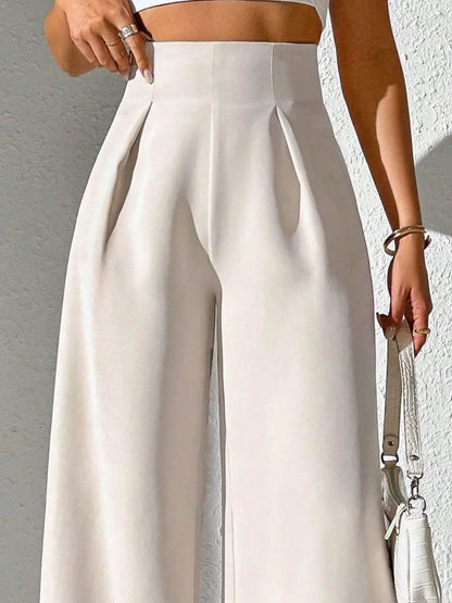 Wide Leg High Waist Pants Trendsi b0ce4a15-1d51-410e-9169-2a180b1c4c51-Max-Origin