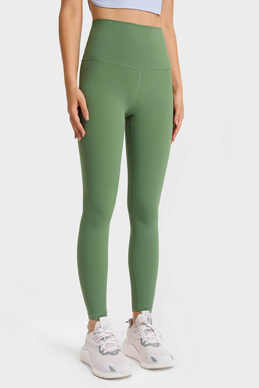Millennia Ultra Soft High Waist Leggings Trendsi b1e25292bf834830b9f882ceb0a75a85-Max