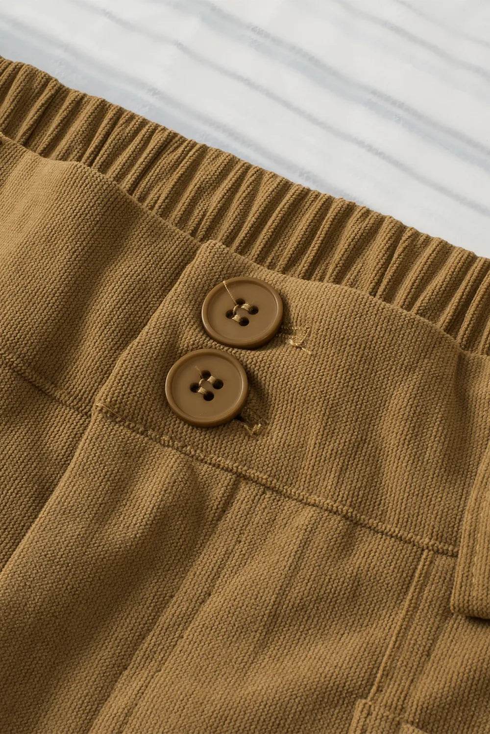 Half Elastic Waist Straight Pants Trendsi b1f4b66f-82f3-4f31-8600-bfe8eb5d8412-Max