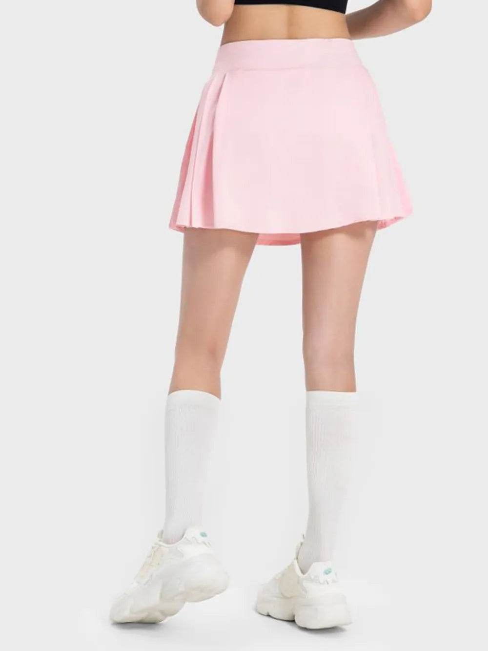 Millennia Pleated Detail Mid-Rise Waist Active Skirt Trendsi b2433ffe-8f7e-4627-987b-71c28dc57467-Max