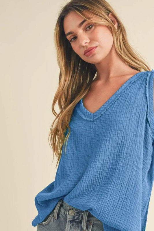 Aemi + Co V-Neck Wide Strap Tank Trendsi b25a2f71-34e6-4303-a69f-920af4728350-Max