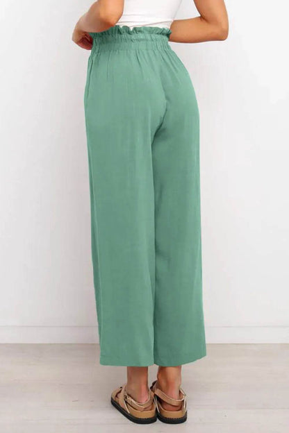 Drawstring Paperbag Waist Wide Leg Pants Trendsi b2c45dca-d275-4aa9-9388-09f876c1c064-Max