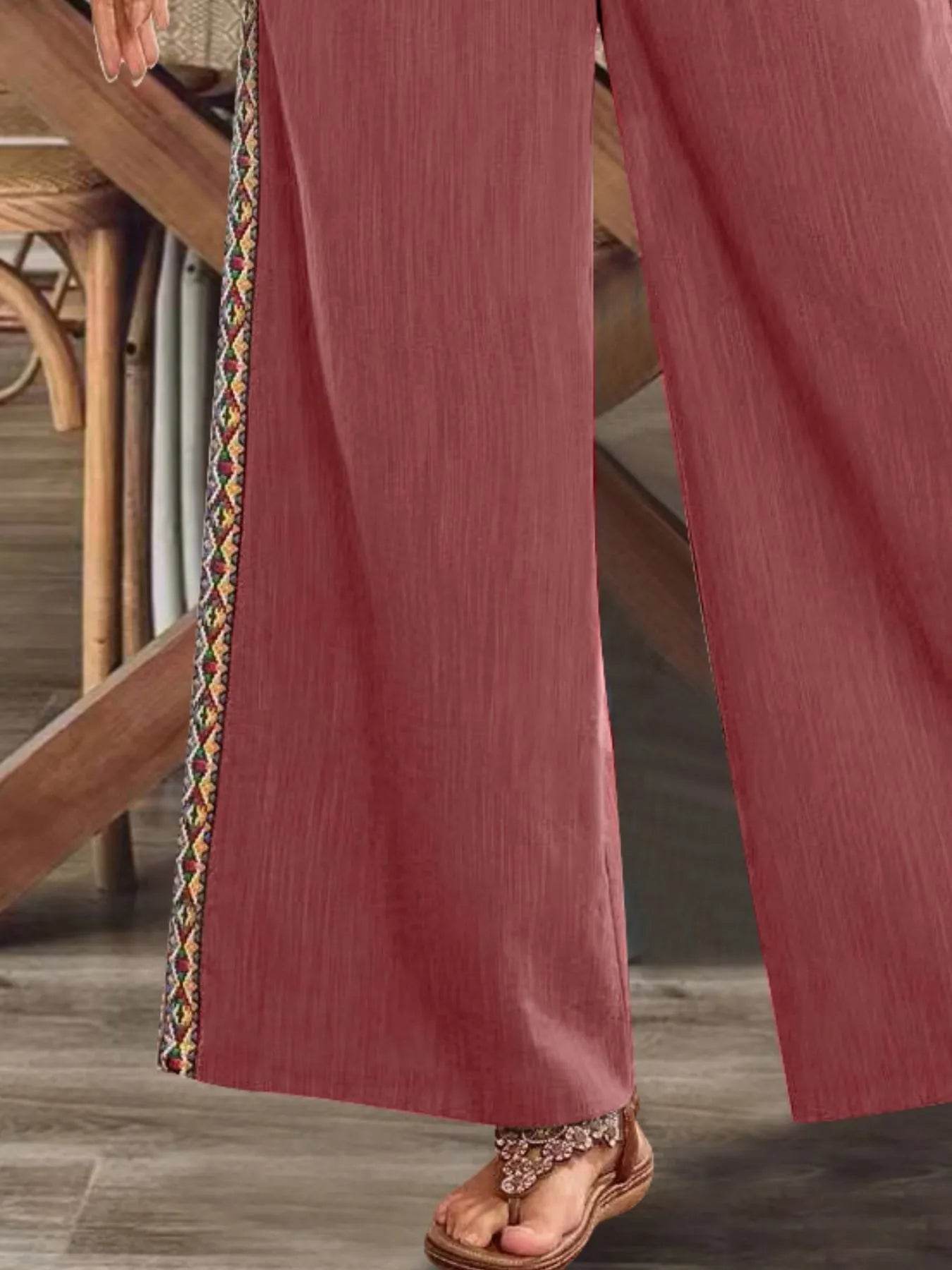 Bohemian Wide Leg Embroidered Side Stripe Pants Trendsi b2e9ff72-a386-4584-b4cf-4386dd75c249-Max-Origin