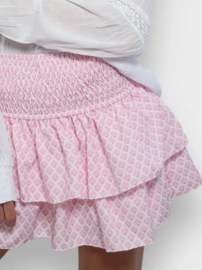 Smocked Wideband Waist Layered Mini Skirt Trendsi b2f4aa00-c6ea-49c8-b127-06d039fda3b0-Max-Origin