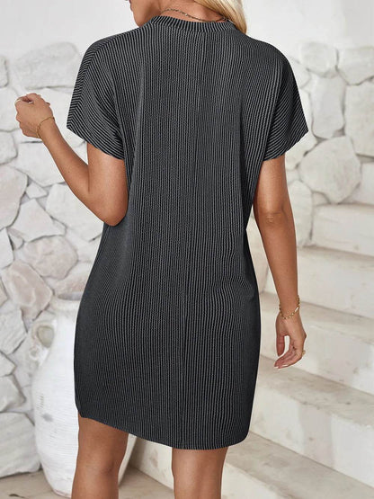 Lovelet Round Neck Short Sleeve Mini Dress Trendsi b32925bb-d4ce-4d09-b041-aab254ab5099-Max