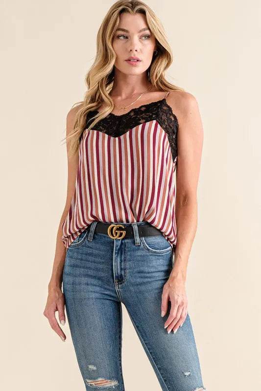 And The Why Stripe Print with Lace Cami STRIPE Trendsi b350c66bb853433f90d635c6245e6d1b-Max-Origin