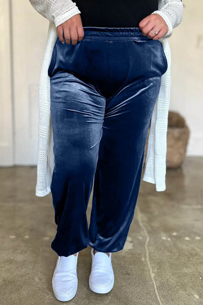 FAM-FAM Pocketed Elastic Waist Joggers Trendsi b42b1652-7ab9-46ad-9f30-3d57c9174c98-Max