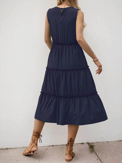 Frill Tiered Midi Dress Trendsi b4383601-a6bf-4d99-accb-8f31b26a00bc-Max-Origin