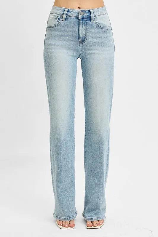 RISEN High Rise Wide Leg 90's Jeans Trendsi b43895c7bdc7453b96876b02050d07fe-Max-Origin
