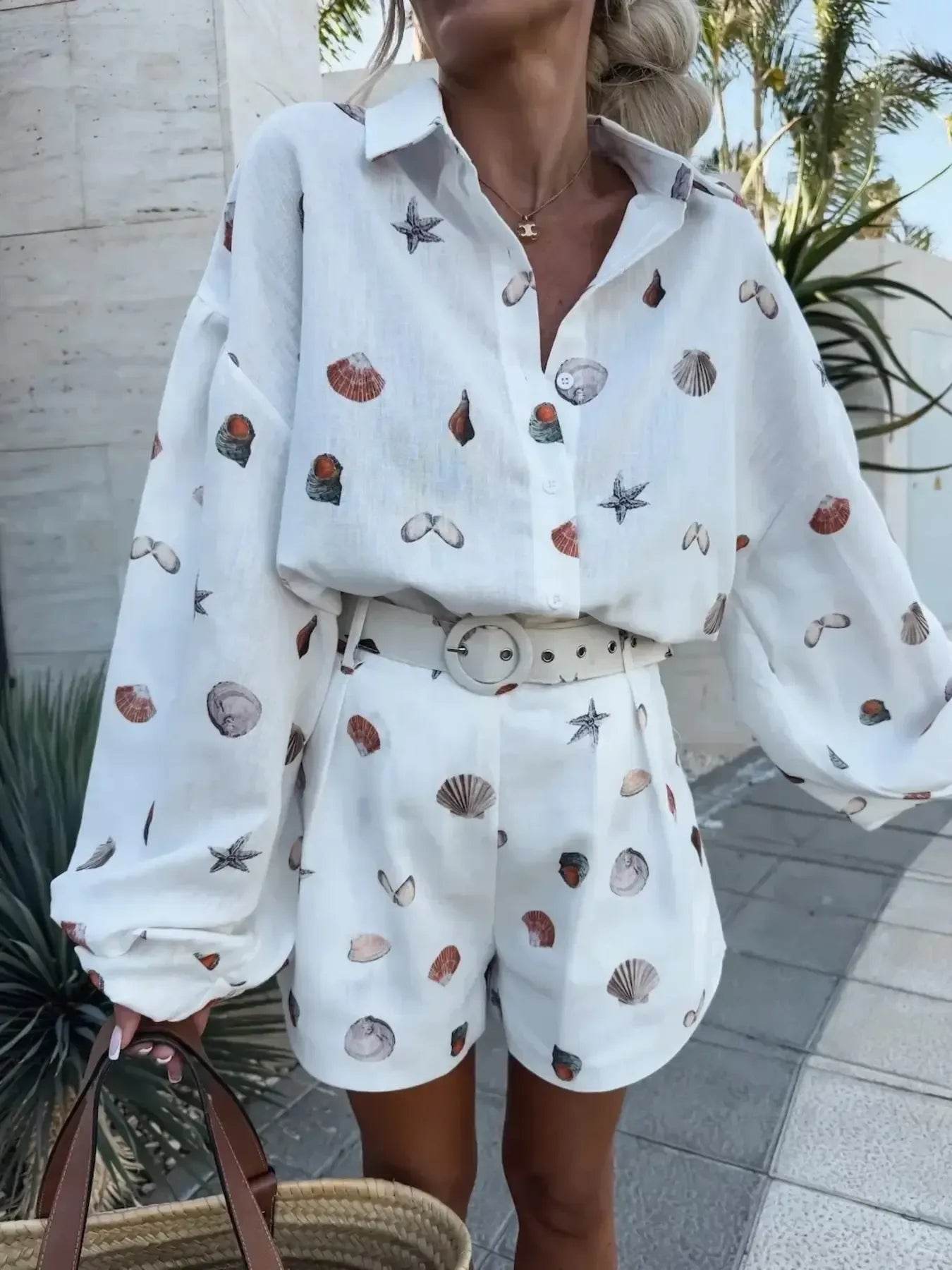 Printed Button Up Shirt and Shorts Set Trendsi b47f87347e9942168cc954373dd0b8d5-Max-Origin