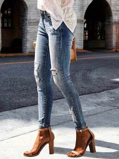 Distressed Skinny Jeans Trendsi b5027a25e9c349a5815545fd4415dd04-Max-Origin