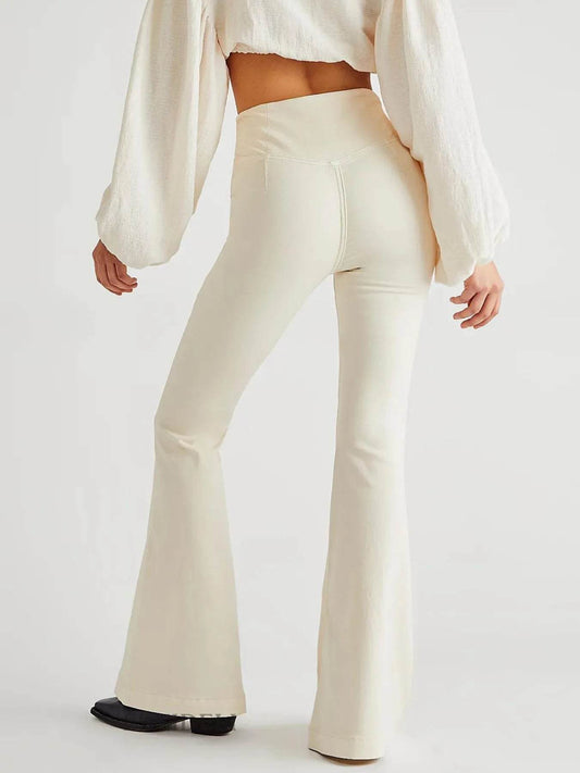 High Waist Flare Jeans Trendsi b5465be1-eb67-41ae-a59d-8a16292f7e5e-Max-Origin