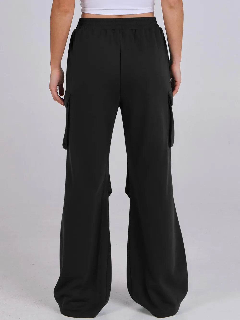 Elastic Waist Wide Leg Pants with Pockets Trendsi b5746317-29fd-4769-8372-780dbf8af322-Max
