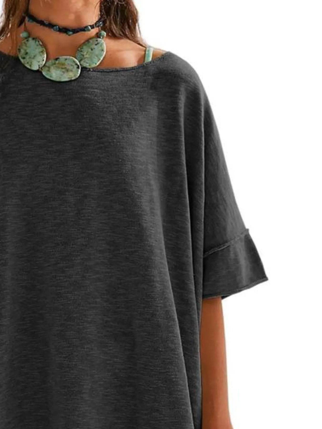 Oversized Round Neck Drop-Shoulder T-Shirt Trendsi b592f620-b080-4e15-8c47-b98c9736aba5-Max-Origin